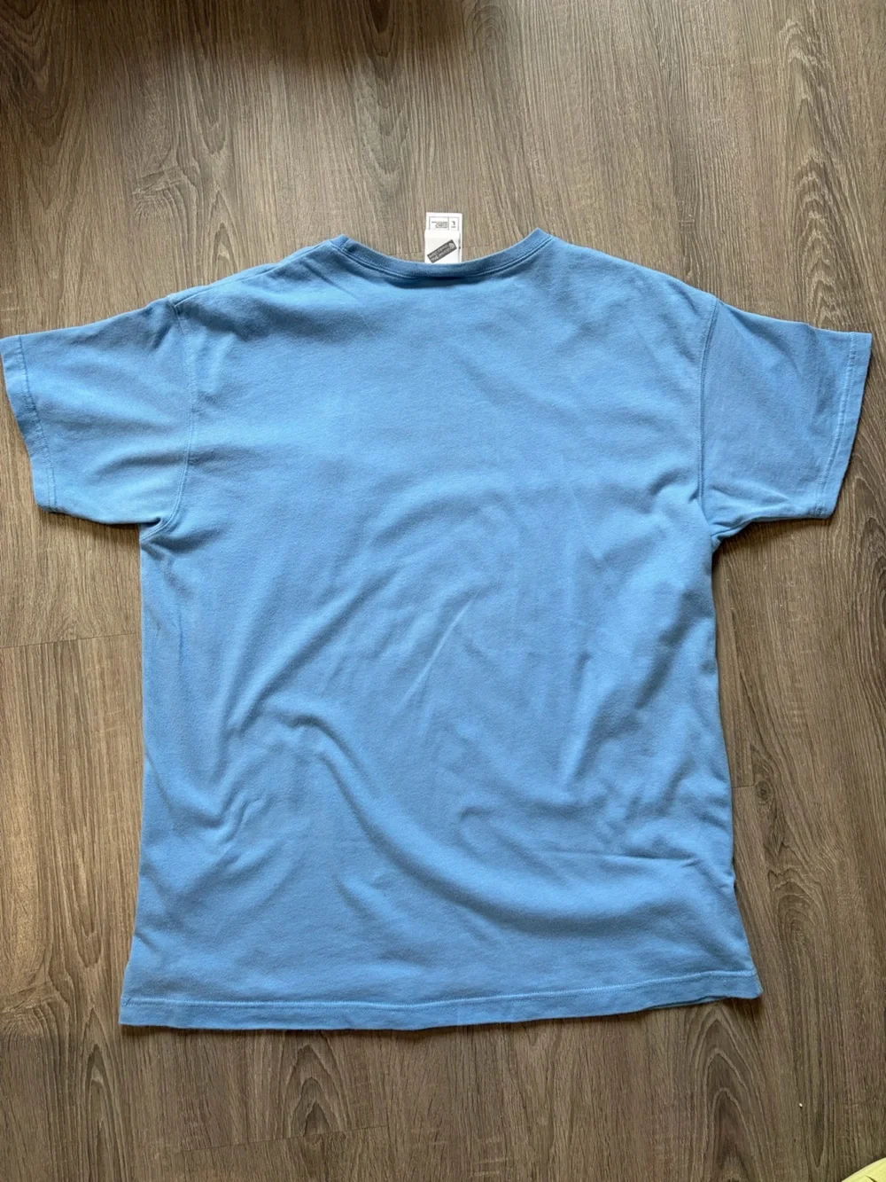 Vintage Warner Bros Studio Tweety Bird Embroidered Pocket T-Shirt Blue Sz L